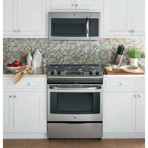 GE Appliances 1.6 Cubic Feet OverTheRange Microwave & Reviews Wayfair